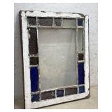 Window w/ colored glass 25/32