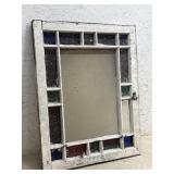 Window w/ colored glass 25/32