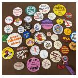 Assorted buttons/pins