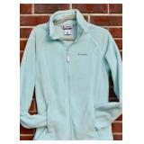 Light Turquoise Columbia Fleece, L