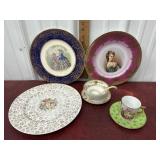Noritke cream soup bowl, saucer and laddle,