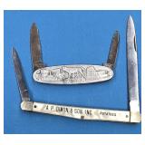 2 knives - Italian souvenir Rome & advertising