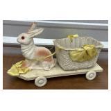 Vintage Easter composition/papier-mï¿½chï¿½ folk art