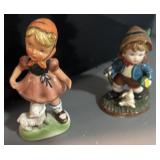 Vintage "She loves me She loves me not" porcelain