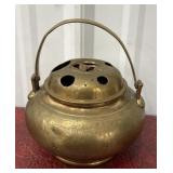 Brass incense/potpourri pot