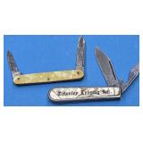 2 knives - Kutmaster & colonial advertising