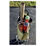 NWT "Bundle Buggy" filled with Wrapping Paper