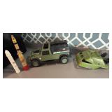 1992 G.I. Joe Tonka, hammer striker and more.