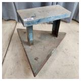 R3 Heavy duty Rolling stool 15x19x24" steel / tria