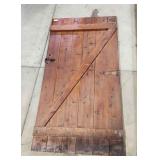 BC Wooden Barn Door 38x73" with handle & latch