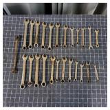 T2 25pC 5/16 - 11/16 Wrenches S-K / others