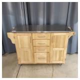 T6 Kitchen Prep table Stainless top 18 D X 44 W X