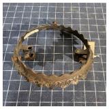 H2 Hanging kerosene lamp frame vintage