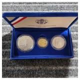 LB Proof set $5 gold piece 1886-1986 Liberty Gold