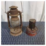 H2 Glass Globe Kerosene Lantern