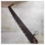 Q2 Antique Two man saw 4ft
