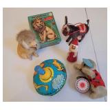 P1-Q1 wobble clown, donkey, lio Mechanical toys el
