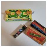 P1-Q1 Trains Tin Toys Keywind Sparky Locomotive