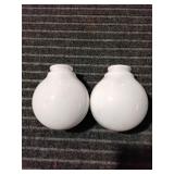 I2 White Glass Lamp Shade