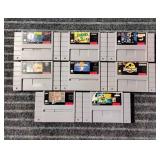 P2 8Pc Sim city Super nintendo Lawnmower man Out o