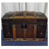 S2 Alligator skin Trunk 28"W x 15.5" D x 17" T Bar