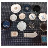 T2 14Pc Glass Ashtrays Kool Mild seven