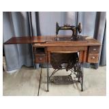T1 New Home Tredle Sewing Machine