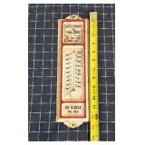 T2 Genesee coverall and towel Thermometer 13" long