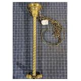 H2 Gold coloured 3-bulb chai Lamp