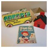 P1-Q1 crayon  box Kids books fun to cook