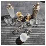 I3 12Pc Shot glasses Shakers Stein