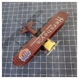 MC Hershey Diecast air plane 11 inch wingspand