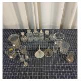 J3 18 Test Tubes Glass beaker Funnels Chemistry bo