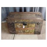 Mackinac Hotel & Army/Navy Labels Trunk