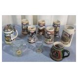 J2 10Pc miller Beer steins Octoberfest