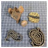T2 5Pc bike / motorcycle chain Vintage door lock