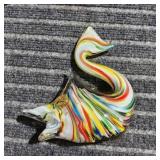 MC Morano glass Paper weight 6 inches Fish