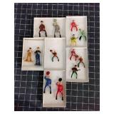 C3 13 Plastic Cowboy Figurines