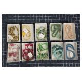 L5 10 Necklaces, glass bead, Pe Jewelry