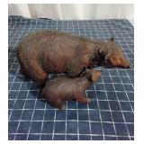 M3 2 Plastic Bears 6.5" tall
