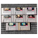 P2 8Pc Double dragon Super nintendo Mortal Kombat
