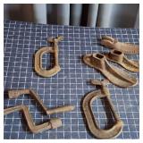 T2 7pc cobblers shoes, C-Clamps, Cranks,
