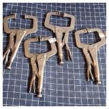 T2 4pc Welding Clamps