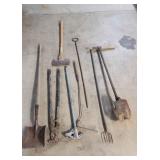 YD 8 Shovel Post hole digger Fire poker Pipe bende