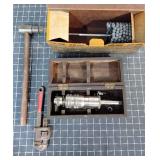 T2 4Pc BSA-1/2 inch Milling chuck Bead hone Pipe w