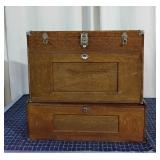 G3 2 Gerstner & sons Machinist tool box wood 27" x