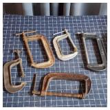 T2 5pc Brink & Cotton, MIT, C-Clamps 4" and others