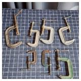 T2 7pc C-Clamps 2-3"