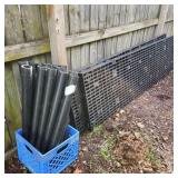 YD 2pc Greenhouse / poly HD shelving 2x8ft with su