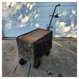 YD Handcrafted Shop tool box Small Rolling